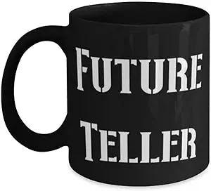 "Pour Your Future with Future Teller Mug - The Perfect Gift for Your Caffei