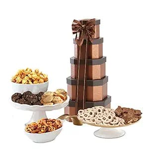 Get Your Snack On with Broadway Basketeers Gourmet Chocolate Food Gift Bask