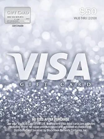 "Visa $50 Gift Card: The Ultimate Gift Me Card for Every Occasion!"