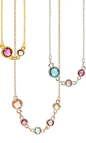 The Perfect Mother and Child Gift: Personalized Birthstone Necklace!