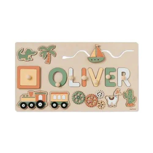A Personalized Busy Board That'll Keep Your Little Ones Entertained for Hou