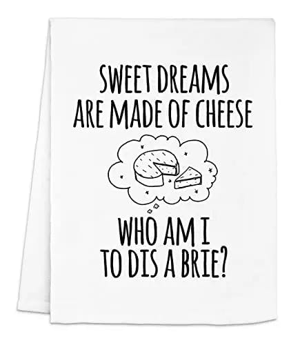 Gouda news, y'all! I just found the most epic dish towel ever! The Funny Di