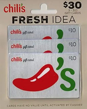 Chili's Gift Cards: The Perfect Trio for Any Foodie!