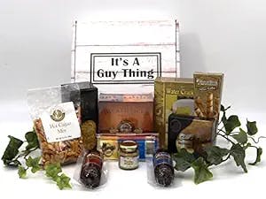 The Ultimate Man Snack Basket: Gift Basket Village It's A Guy Thing Review 