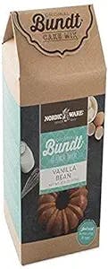 Get Baking Like a Pro with Nordic Ware Vanilla Bean Bundt Cake Mix Blue, 18