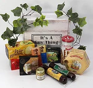 Gift Basket Village It's a Guy Thing - Gift Box: A Gift That'll Make Him HO