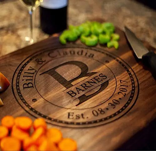 Gift Your Loved Ones a Personalized Cutting Board That Will Last a Lifetime