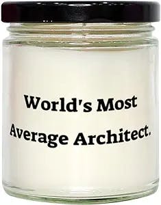 The Sarcastic Architect Candle: The Hilarious Gift You Never Knew You Neede