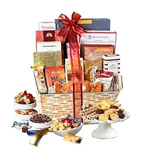 Broadway Basketeers Gourmet Food Gift Basket - The Perfect Gift for Any Sna