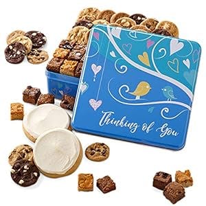 Mrs. Fields - Thinking of You Combo Gift Tin: The Perfect Mix of Sweet Trea