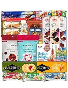 Mothers Day Snack Box Care Package Variety Pack (48 Count) Ultimate Sampler Mixed Box, Cookies Chips Candy Care Package, College Students, Office Staff, Gifts for Mom from Daughter, Son, Gift Basket