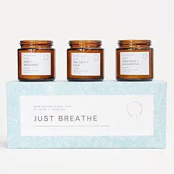 Don't Burn Yourself Out This Holiday Season: Candles Gifts for Women Set Re