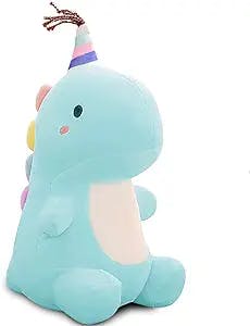 HENXING 1Pcs Dinosaur Plush Toys, Cute Stuffed Animal Toy, Soft Dinosaurs Plush Doll Gifts for Kids Toddlers Adults Birthday Gifts Perfect Present (Blue)