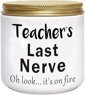 Gift Your Teacher a Lavender Scented Soy Candle and Save Your Life