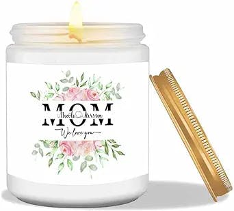 Candle Your Way to a Happy Mother's Day: Personalized Scented Candles for Y