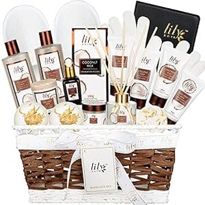 The Ultimate Spa Experience: Coconut Milk Scented Gift Basket