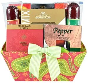 Gift Basket Village - Cheese, Sausage & More, Meat & Cheese Experience - Perfect For Any Occasion,10 Piece Set
