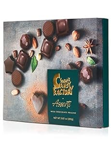 Mothers Day Gift Box, Premium Gourmet Assorted, Assorti Milk Chocolate Pralines Gift for MOM, 9.87 Oz