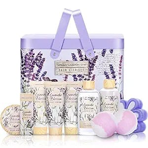 Relax and Unwind with this Lavender Spa Gift Basket from Green Canyon Spa! 