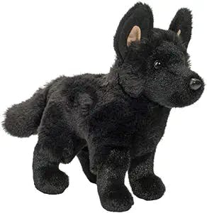 Douglas Harko Black German Shepherd Dog Plush Stuffed Animal