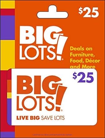 Big Lots! Gift Card: The Secret Santa Solution You Didn't Know You Needed