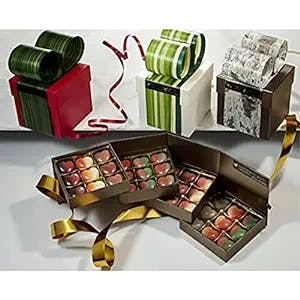 Dulcet Gift Baskets Gourmet Heart-Shaped Heavenly Assorted Milky Chocolates filled with 36 pieces with its Unique Flavors Prime Gifting for Holidays Valentine's day, Mother's day and Birthdays , Perfect for Men, Women, Mom and Friends
