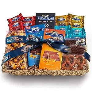 A Gift Inside Signature Ghirardelli Chocolate Delights Gift Basket