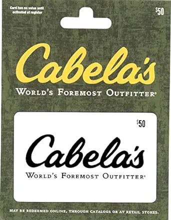 Giving the Gift of Adventure: Cabela's Gift Card Review