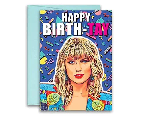 Taylor Swift Inspired Parody Birthday Card: The Ultimate Gift for Any Swift