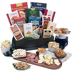 Treat Your Taste Buds with Snack & Chocolate Gift Basket Deluxe!