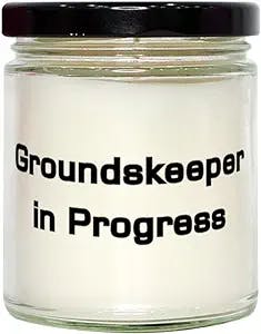 Beautiful Groundskeeper Gifts, Groundskeeper in Progress, Holiday Candle For Groundskeeper, Secret Santa, Gift ideas for colleagues, Inexpensive gifts for colleagues, Christmas gifts for colleagues,