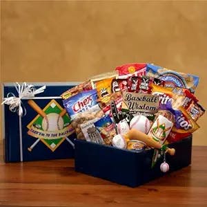 The Baseball Lovers Gift Box - Makes a Great Gift for Men and Boys
