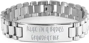 Grandpa's Got Swag: A Hilarious Bracelet That's the Perfect Gift for Grandp