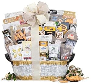 The Elegance Gourmet Gift Basket: A Classy & Tasty Treat for Any Occasion!