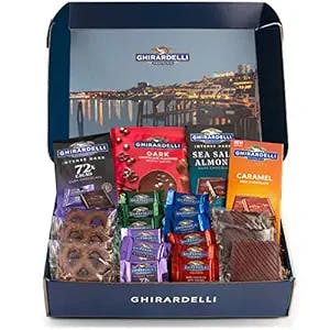 A Gift Inside Ghirardelli Grand Party Gift Box, 1 Count