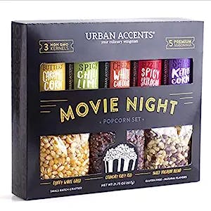 Get Ready to Netflix and Chill with Urban Accents MOVIE NIGHT Popcorn Kerne