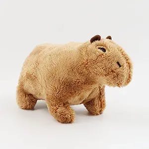 Mixdameny 7.8 in Capybara Stuffed Animal,Cute Cartoon Animal Doll Super Soft Plush Figure Toy Gifts for Children