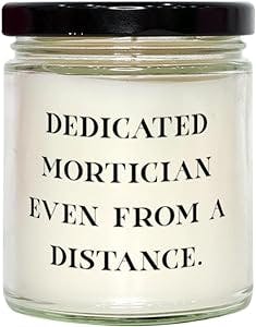 Beautiful Mortician Gifts, Dedicated Mortician Even From a Distance, Nice Birthday Candle From Colleagues, Gifts for coworkers, Gift ideas for colleagues, Christmas gifts for coworkers, Secret Santa