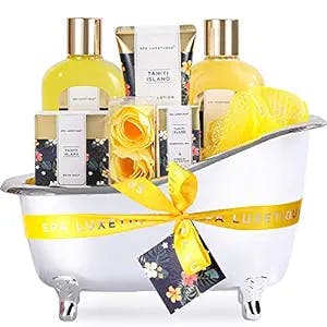 Get Bubbly with Spa Luxetique Spa Bath Baskets for Women - A Spa-tacular Gi