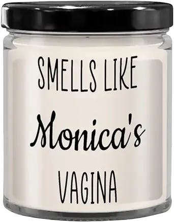 Smells Like My Vagina Candle, Personalized Gifts for Wife, Girlfriend Candle, Custom Candles for Her, Funny Gifts for Women