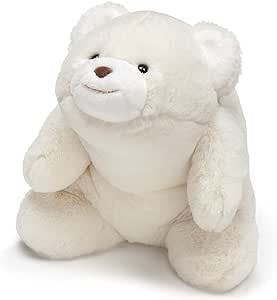 GUND Snuffles Teddy Bear Plush, Stuffed Animal for Ages 1 and Up, White, 10”