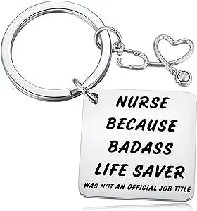 Kvekstio Funny Nurse Gifts for Nursing Student, Inspiration Nurses Day RN Present for Women Girls, Valentines Birthday Gift