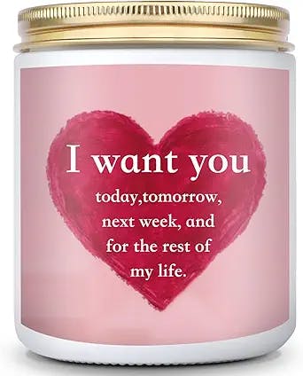 Romantic Birthday Gifts for Her Women,Lavender Candle,Funny Gifts for Women,Best Friend,Mom,Birthday Mothers Day Gifts,Anniversary Christmas Valentines Day Gifts for Her,Girlfriend,Wife,Couple,Sister