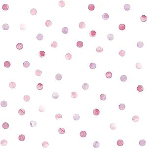 A Pop of Color for Your Wall - WallPops Watercolor Dots Art Kit Review