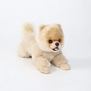 16 Inch- Pomeranian Stuffed Animals Toy Dog,Plush Puppy Realistic Cute Toy Dog Present Gift for Girls Boys