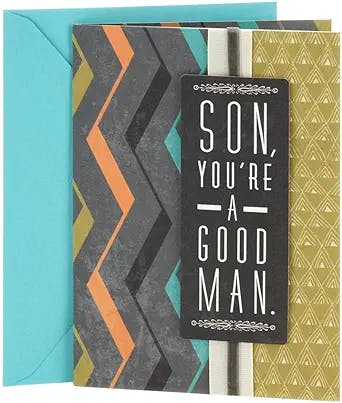 Hallmark Birthday Card for Son (Good Man, Great Son)