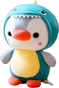 YIDE Cute Penguin Stuffed Animal, Penguin Plush Toy for Boys and Girls, Halloween Christmas Children's Day Birthday Gifts (5.9 inch,Blue)
