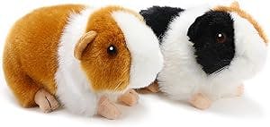 Adorable and Huggable: 2 Pieces 8 Inch Cute Guinea Pig Plush Toys
