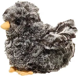 Douglas Black Multi Chick Plush Stuffed Animal
