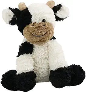 HooYiiok Cow Stuffed Animals Cute Adorable Soft Plush Cow Toy Great Birthday Gift for Kids 9 inches